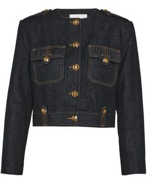 Zimmermann Rebellion Denim Jacket - Black