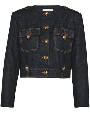 Zimmermann Rebellion Denim Jacket - Black
