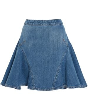 ワンピース GIVENCHY Women Mid Skirts BW20SP12HE BLUE Givenchy Skirts for Women | Online Sale up to 59% off | Lyst