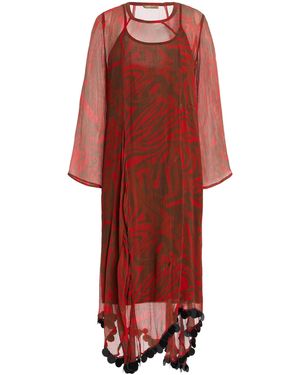 Chan Luu Camille Maxi Dress - Red