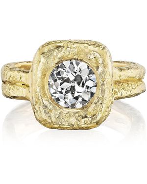 Rene Barnes Reverie Diamond Ring - Metallic