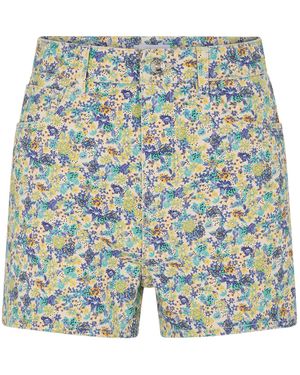 Rabanne Cotton Mini Shorts - Multicolour