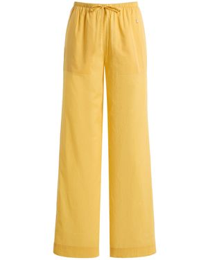 ÉTERNE Brody Cotton Trousers - Yellow