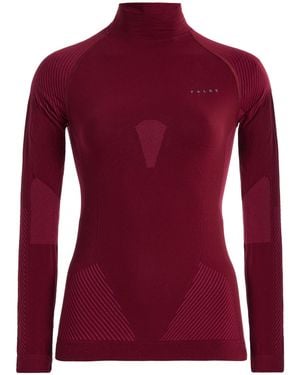 FALKE Turtleneck Ski Top - Red