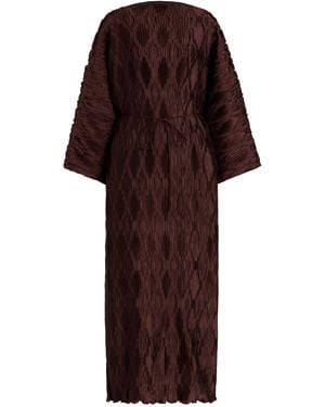 By Malene Birger Tralaido Plisse Dress - Red