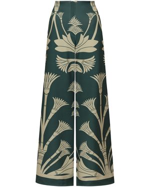 ANDRES OTALORA Ocaso Scuba Trousers - Green