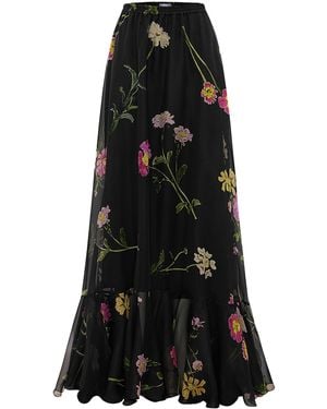 LEO LIN Zinnia Maxi Skirt - Black