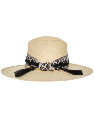 Johanna Ortiz Alma Solar Hat - Metallic