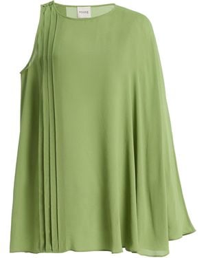 Posse Exclusive La Isla Jane Crepe Top And Bralette Set - Green