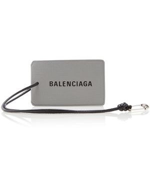 Balenciaga Tag in Metallic | Lyst