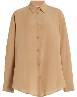 Matteau Silk Shirt - Natural