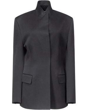 FFORME Malina Tailored Wool Blazer - Black