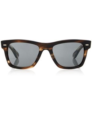 Oliver Peoples Oliver Sun Square-frame Acetate Sunglasses - Brown