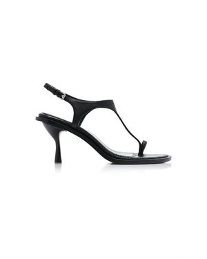 A.Emery Wanda Leather Sandals - Black