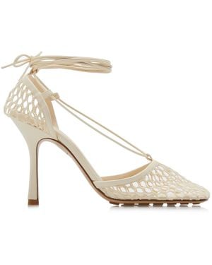 Bottega Veneta Stretch Sandals - White