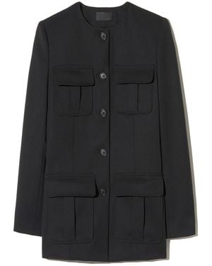 Nili Lotan Gabriella Wool Jacket - Black