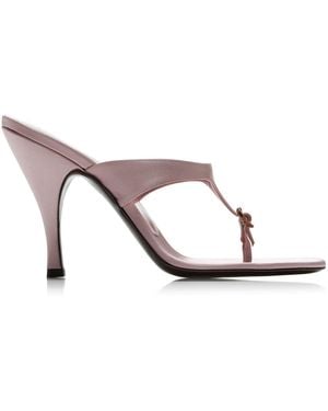 Herbert Levine Kiss And Tell Satin Sandals - Pink