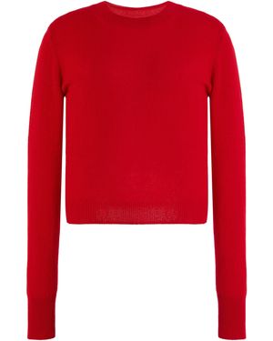ÉTERNE Francis Cashmere Sweater - Red