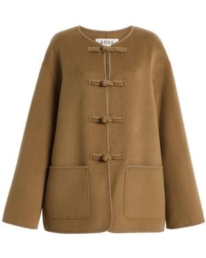 Rohe Marie Wool Jacket - Natural