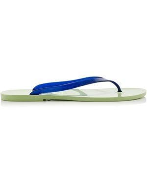 Christopher Esber Jo Pvc Flip Flop Sandals - Blue
