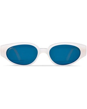 Kimeze Gabriel Ii Cat-Eye Acetate Sunglasses - Blue