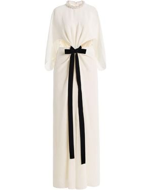 Jonathan Simkhai Annette Crepe Gown - White