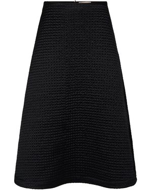 Heirlome Ryan Silk Maxi Skirt - Black