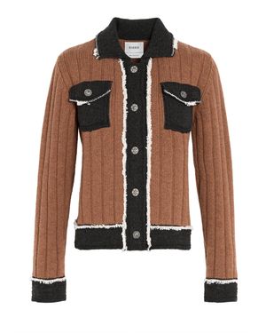 Barrie Cashmere Jacket - Brown