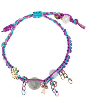 Joie Trippy Barbie Stainless Steel-Stone Bracelet - Blue