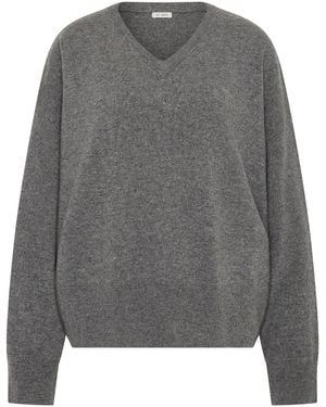 St. Agni V Ribbed Cashmere Jumper - Grey