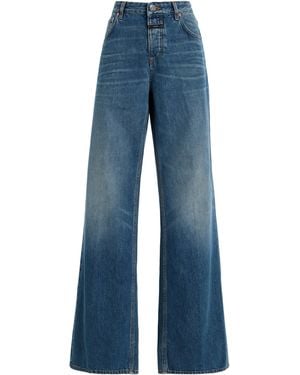 Closed Gillan Rigid Low-Rise Flared-Leg Jeans - Blue