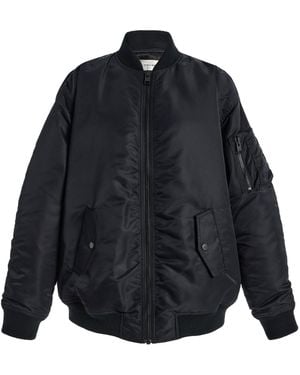 FRAME X Amelia The Smoke Bomber Jacket - Blue