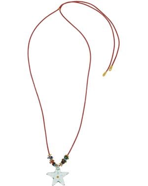 Lizzie Fortunato Mare Cord Necklace - Blue