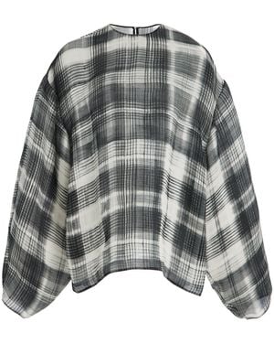 Brandon Maxwell The Briggs Printed Silk Blouse - Multicolour