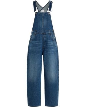 Citizens of Humanity X Bloom Farm Exclusive Libby Denim Overalls - Blue