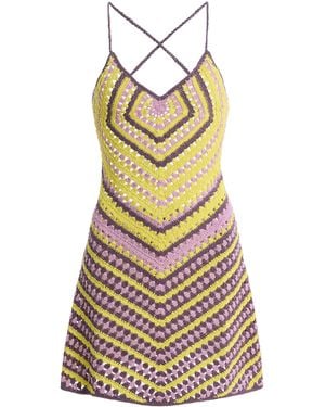 Akoia Swim Exclusive Multicoloured Cotton Mini Dress