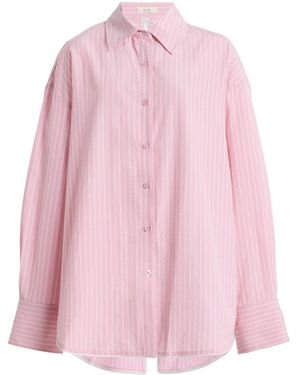 ELCE Sabine Cotton-Blend Shirt - Pink