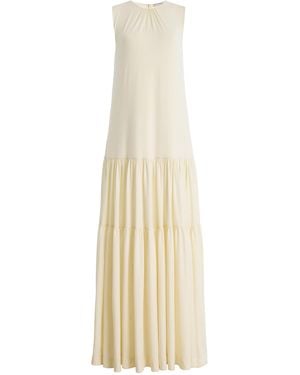 Altuzarra Liza Tiered Maxi Dress - Natural
