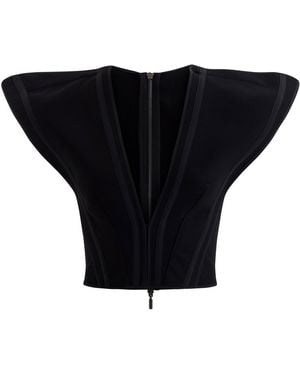 Maticevski Portico Bodice Top - Black
