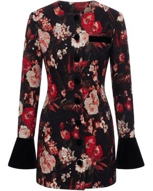 Alexandra Pijut Primrose Blazer Dress - Red