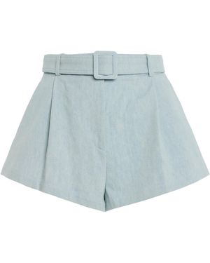 Franchise Exclusive Ruby Cotton Shorts - Blue