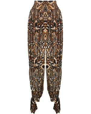 Lena Hoschek Harem Trousers - Natural