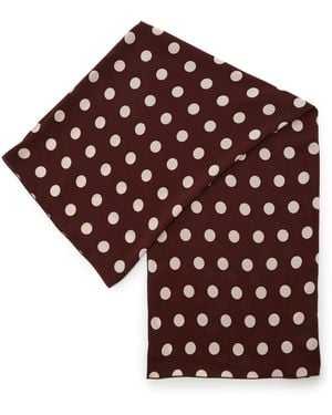 Juillet Polka-Dot Bandana - Red