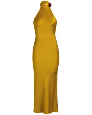 Silvia Tcherassi Lali Maxi Dress - Yellow