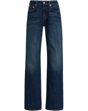 Citizens of Humanity Genova Stretch Low-Rise Bootcut Jeans - Blue