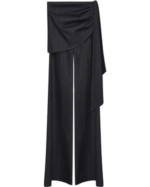 Zimmermann Valiant Rigid Mid-Rise Flared Jeans - Black