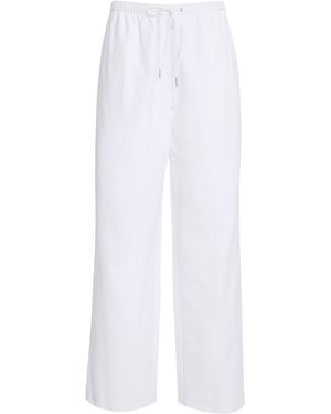 Jenni Kayne Paloma Cotton Straight-Leg Trousers - White