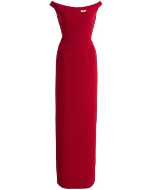 Arcina Ori Exclusive Ellery Crepe Maxi Dress - Red