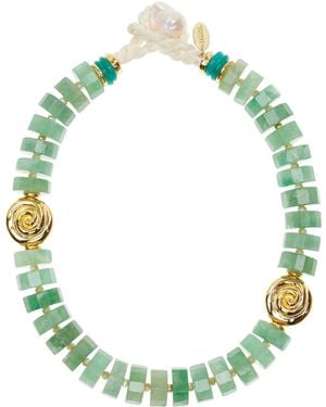 Lizzie Fortunato Nautilus Collar - Green