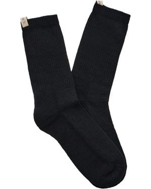 Comme Si The Merino Wool-Blend Tube Socks - Black